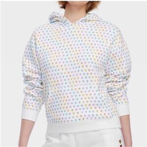 Roller Rabbit Multicolor Heart Print Hoodie